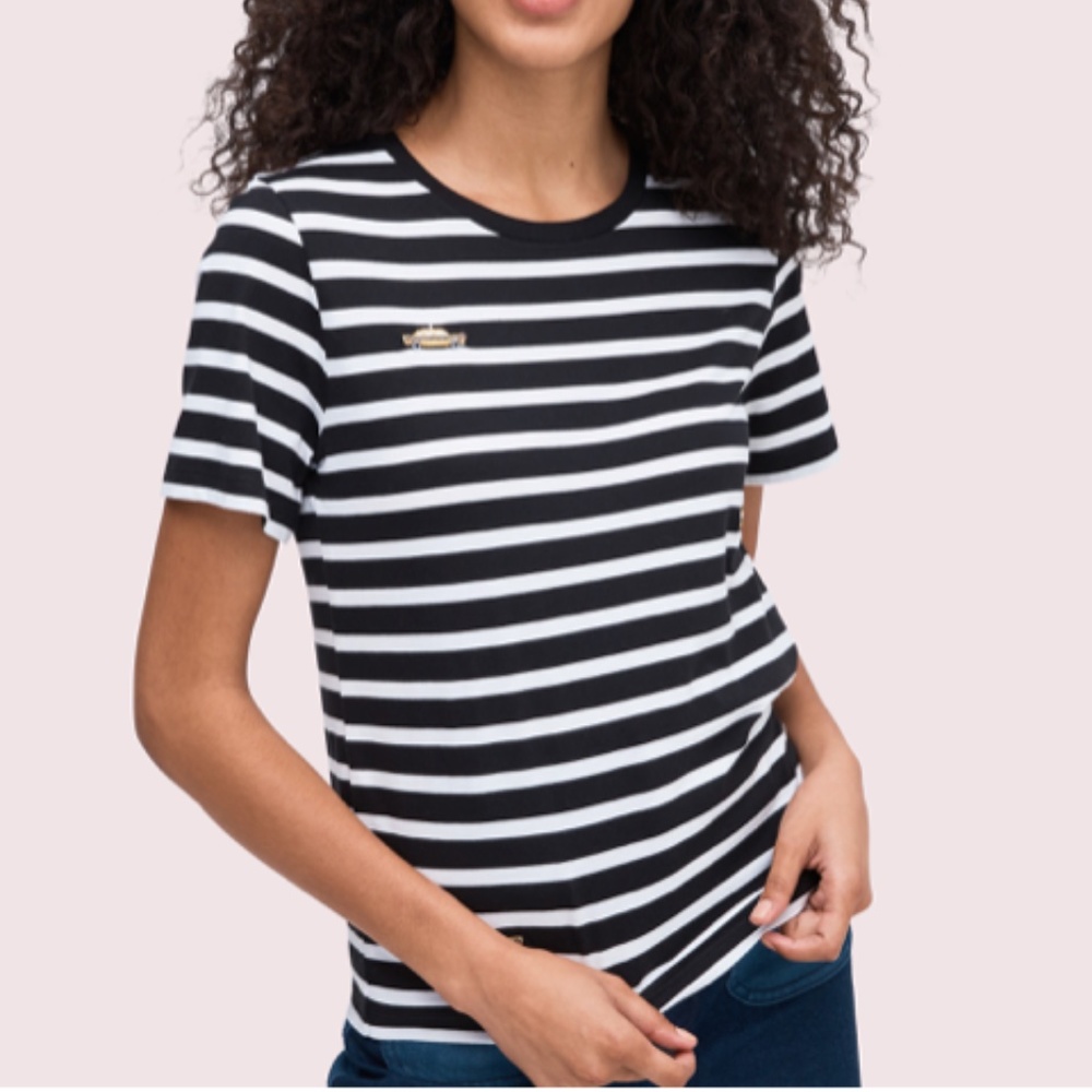 NWT Kate Spade Nighttime Taxi Tee Size XL